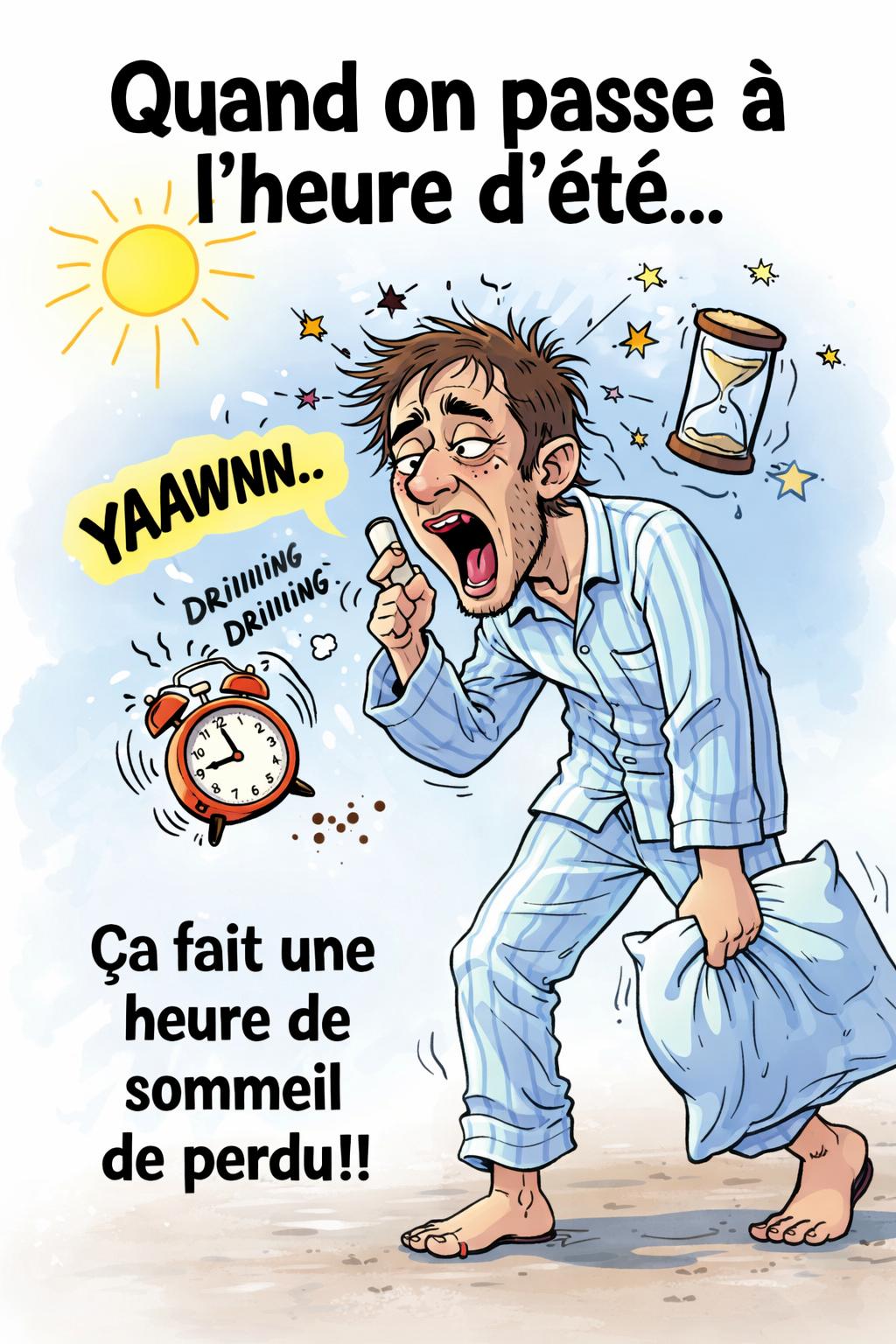 L&rsquo;heure d&rsquo;été.
