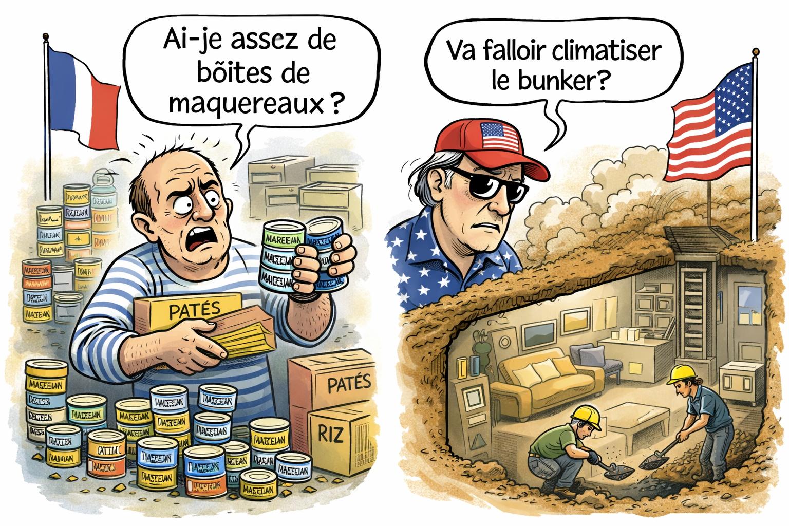 De la boîte de maquereaux au bunker climatisé.