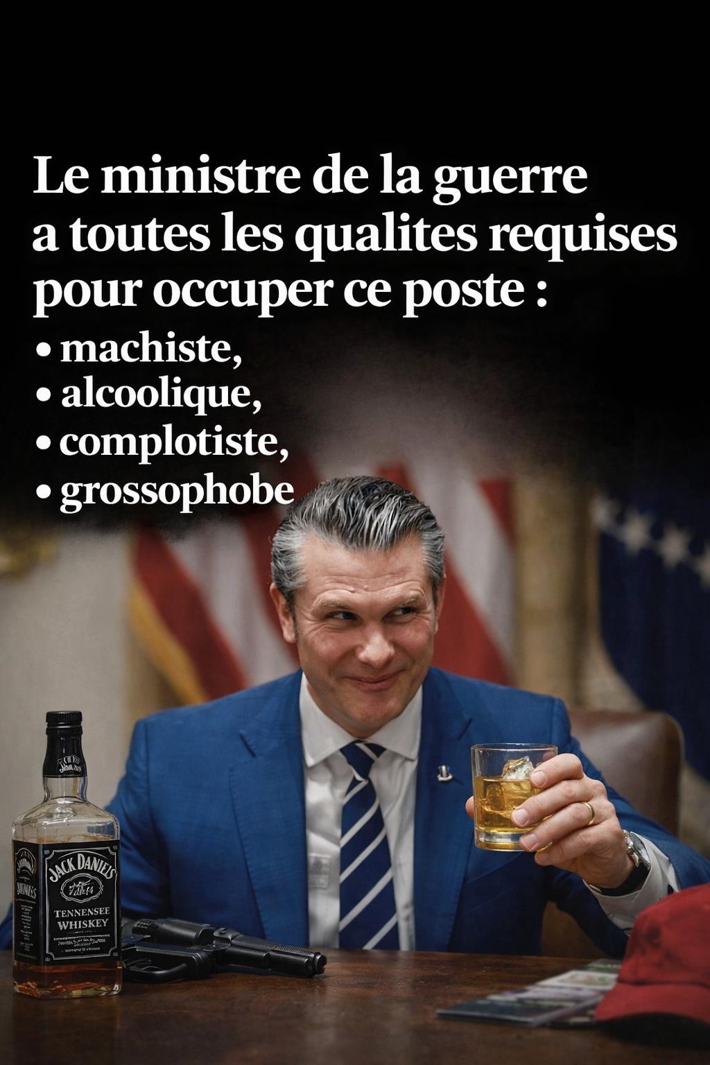 Le Pentagone version téléréalité : quand Pete Hegseth confond la guerre avec un plateau de Fox News.